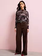 Mango High Rise Balloon Jeans - Brown