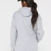 The Essential Oversized Zip Through Hoodie - Grey