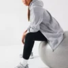 The Essential Oversized Zip Through Hoodie - Grey
