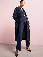 V by Very Co-Ord Wide Leg Flare Jeans - Dark Wash £35